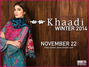 Khaadi Winter Collection 2014-15 In Store 22th November