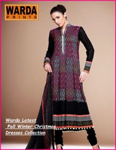 Warda Latest Fall Winter Christmas Dresses Collection