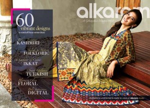 Alkaram 60 Vibrant Designs For This Fall Winter 2014-15