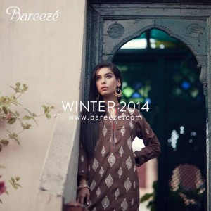 BAREEZE FALL WINTER COLLECTION 2014 KARANDI LAWN WITH PRICES