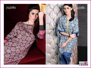 Khaadi Embroidered Khaddar Suits With Shafoon Dupatta 2014-15-11